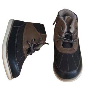 LONDON UNDERGROUND Lil Darren Boys Chukka Boots - Faux Fur Lined